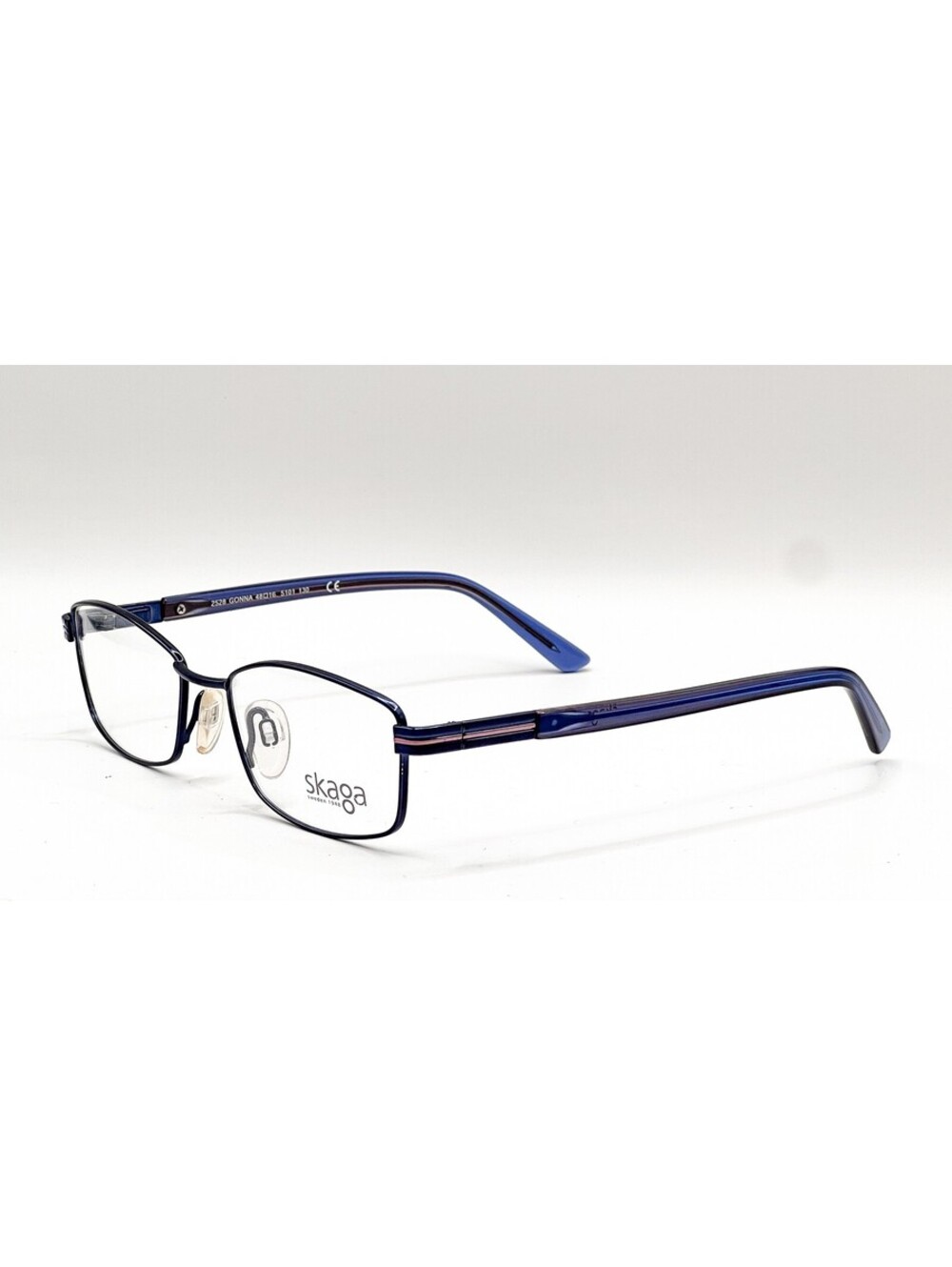 Skaga 2528 Gonna 5101 Blue Full Rim Authentic Eyeglass Frames 48-16